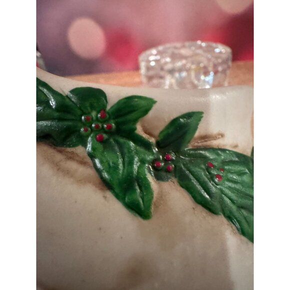 VTG 1990 Claire Burke Santa with Toy Sack Planter/Holder‎ 🎅✨ - Picture 12 of 14